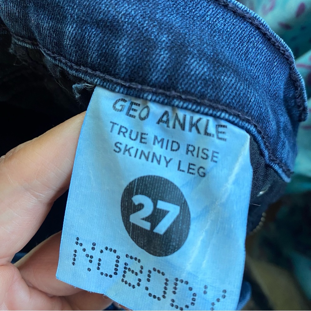 NOBODY Dark Wash Skinny Jeans - Picture 5 of 11